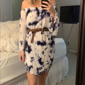 tye dye dress - flowy and not sold with belt